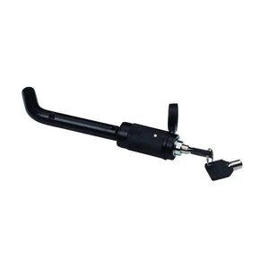 Hot-selling Durable Black Curved Hitch Pin Lock Key Operated Carbon Steel Trailer Parts & Accessories