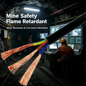 MKVV Mining Control Cable Flame Retardant PVC Insulated Multi-core Copper Conductor Cable for Coal Mine