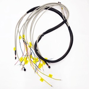 Custom Industrial Wire Harness Assembly Multi Core Cable Harness with Braided Sleeve for Automation Equipment