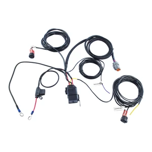 LED Headlight Automotive Wiring Harness 12V Bare Copper Conductor