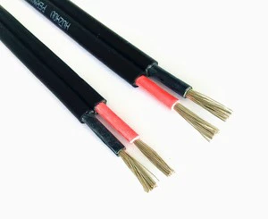 Bonne Qualite TUV Solar DC Solaire 2.5/4/6/10mm², PV Wire for Inverters & Solar Farms for Relie Au Reseau Systems