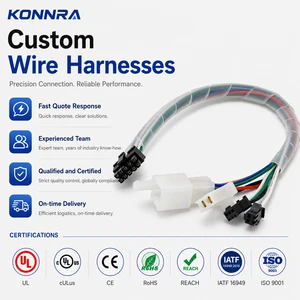 Molex MX3.0 Compatible Connector Wiring Harness Custom Cable Assembly For PCB Board