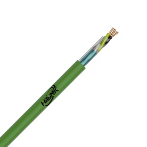 HI LINK Smart Home BUS/EIB/KNX 2Pairs CAN Bus Cable Copper Solid Aluminum Shielded LSZH Jacket Twisted Pair 300V Green