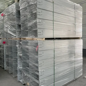 Pre Coated Ladder Cable Tray Electrical Conduit Support System for Commercial Building Construction Wholesale Sales