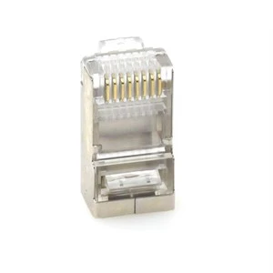 Registered Jack Connector Ethernet Cat6 Cat 5e 8P8C Shielded Male Connector Plug Usb to Rj45 Cable RJ45 Patch Cord