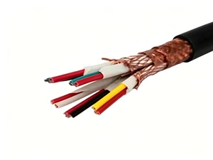 Copper Braid Shielded KVVP Control Cable Anti Bending Automation Control Wiring
