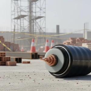 High Voltage Cable 630mm 1Core Electric Copper Power Cable Underground Power Cable for Construction