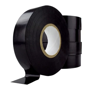 Automotive PVC High Temperature Heat-Resistant 600V Insulation Wire Harness Tape Black