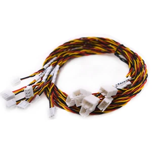 Automated Produce Custom Wire Harness JST XHP-3 3pin Wire Assembly Male to Female Wire to Wire Jst Xh Custom Wiring Harness