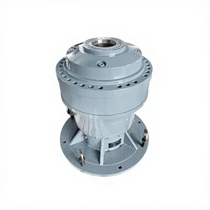 Industrial Planetary Gearbox Coaxial Output Servo Motor Reducer Manufacturer 50 1 Ratio 22 RPM 9600 Nm Torque Vertical Mount