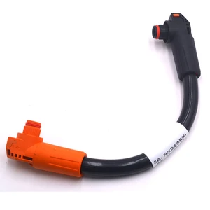 High Voltage Battery Pack Power Cable Assembly 200A PVC Energy Storage Connector Wire Harness PV Solar EV Charging Station