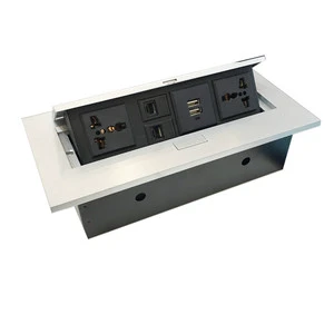 Pop Up Rj45 Multifunctional Tabletop Socket