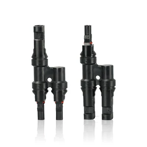 Moreday Top Technology IP67 2-to-1 Solar Connector High-Tech 2P Branch Socket Shower Rail PV Cable for Solar Systems