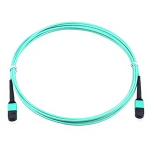 MPO RJ45 Fibre Patch Cable 12 Fibers Female 400G 200G 100G 40G OM4 50 125 Multimode Data Center Ethernet Trunk 6C-MTP-1