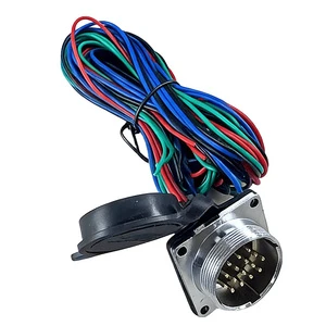 Professional Cable Wire Harness Shielded for PLC Sensor Industrial Automation Computer Home Appliance Nylon IP67 CE RoHS Custom