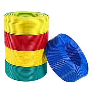 BV Manufacturer's PVC Insulated Electrical Wires for Building Construction Rated Voltage 220V