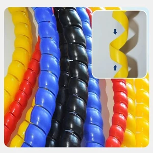 Flexible Durable PP Spiral Tube Cable Management Sleeve with Cutting Service and Wire/Cable Organizer