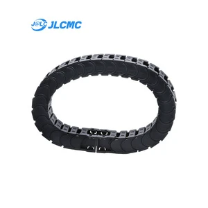 JLCMC BKLG Industrial Grade Openable Crossbars Silent Operation Bridge-type Cable Plastic Drag Chain for Automation Equipment