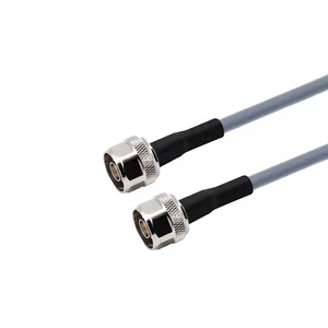 Wayiii Coaxial Cable Assembly CXN3499 N Male N Male 18GHz 50 Ohms Copper/Silver Coated Customizable Communication Cables