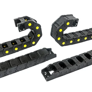 Chinese Manufacturer Reinforced Nylon Cable Drag Chain Flexible Plastic Cable Hose Carrier Chain for CNC