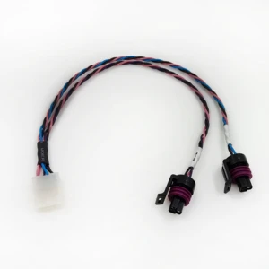 OEM/ODM Custom Automotive Wire Harness 4pin HSG With 22 Awg Wire Power System Sensors Connector Cable Assembly Actuator Adapter
