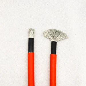 PV Photovoltaic Cable XLPO ROHS Compliant Eco-Friendly Lightweight Durable Tinned Copper 0.6/1 KV 105C Solar Energy