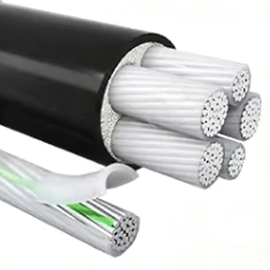 YJLV-0.6/1KV Aluminum Conductor XLPE Insulation PVC Sheath Low Voltage Power Cable for Mining Power Station & Construction