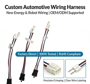 Energy Storage Wiring Harness for BMS Acquisition Industrial Automation and Robot Equipment