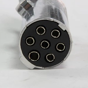China Manufacturer Direct Wholesale European 7 Pin 24V N Type ISO 1185 Trailer Connector Trailer Plug