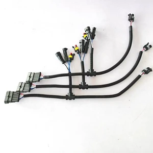 Mechanical Power Sensor Industrial Engine Transmission Terminal Line Signal Connection Harness PTFE/PBT IP66