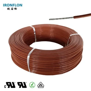 High Temperature Heating Resistant Auto Wire Copper Stranded Harness Wire FEP Insulated Electrical Wire UL1591 20AWG Tin Plated