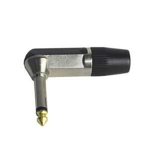 Wholesale Cable for Electric Guitar 6.35 Mono Molded case Bend Plug Musical Instrument Accessories