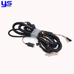Waterproof Factory Direct Custom Trailer Wire Harness 13 Pin Cable Connector For RV Caravan Towing Light Power Extension Cable