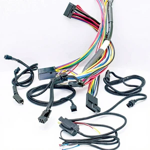 Customizable Reverse Camera Bus Wiring Harness PVC Insulated Car Audio Cable Assembly for Vehicle Use