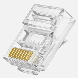 RJ45 Connector for UTP CAT5 CAT6 LAN Cable Connector Ethernet Network Port RJ45 Connector