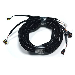 Brave Tin Plated Copper Adapter Harness ES23-PN Socket Shielded Twisted Pair PVC Insulation 1.5m 300V Electronic Application