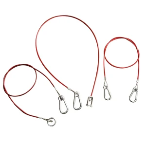 Heavy-Duty 1m Traction Rope Safety Cable for Car Trailer Power Trailer Separation Cable Car Body Repair Tool Modification Parts