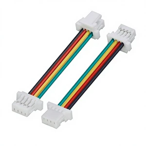 FPV Racing Drone Wiring Harness SH10 4P Flight Controller Power Cable ZH15 Extra-Soft High-Temperature Silicone Wire 32AWG 5