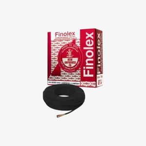 Finolex ROHS for Certified Electrical Wire 90m 1 Sqmm Size Copper Clad Aluminum Stranded Rubber Building Cable Wiring Wire