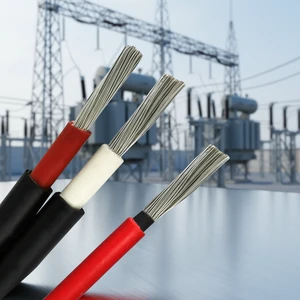 Solar Extension Cable 4mm² 6mm² PV Wire Red Black 1500V XLPO Insulated Tinned Copper for Solar Panel Kit