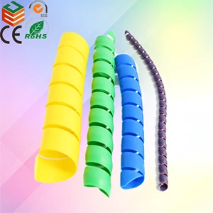 The Extendable Protective Spiral Sheath Cable Storage Is Available in Multiple Colors
