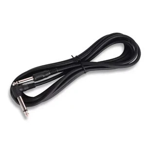 Black Economic 6M 10M 1/4 Inch Mono Jack Audio Cable Guitar Cables Instrument Cable Guitar