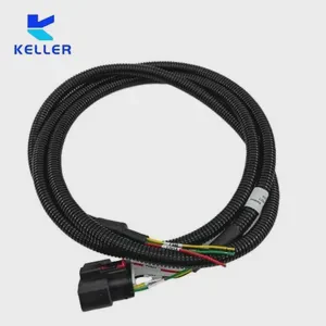 High Temperature Resistant Custom Cable Assembly Connect Wire Hv Automotive Signal Wire Harness for Automotive System