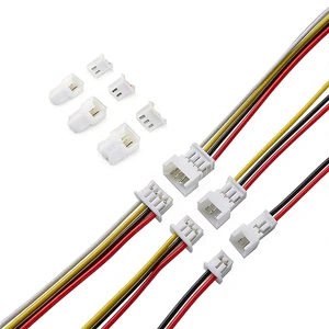 XH2.54mm Male Female Solderless Ribbon Empty Connector Terminal PVC Copper Wire Docking Extension Cable 2P 10cm 600V Rated ODM