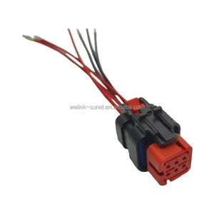 TE Original AMPSEAL 16 Connectors 776531-1+ 776491-1+TXL-14AWG Customization of Low Smoke and Halogen-free Truck Wiring Harness
