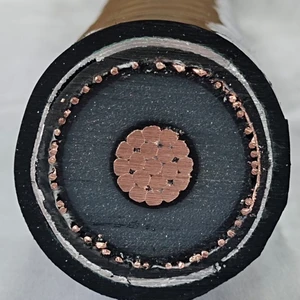 33kV 1X95mm2 1X120mm2 1X630mm2 Cu/XLPE/CWS+CTS/PVC/ATA/HDPE Sheath YJSV63 Watertight Medium Voltage Copper Power Cable