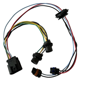 New Multifunctional Automotive Connector Cable Harness Low-Voltage Components Black Plastic