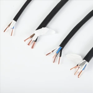 Machine Tool Special Wire 5 Core 6mm2 Airport RVV PVC Sheathed Flexible Cable Automotive Road Construction