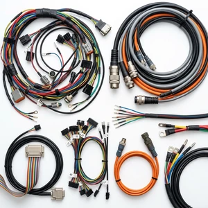 Industrial Grade Custom PBT Wire Harness Cable Assembly Multi Connector Wiring Loom for Electronic Home Appliance Automation