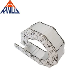 Hot Seller High-quality Oil-resistant and Salt-resistant Steel Versatile Drag Chain Efficient Cable Management Steel Chain